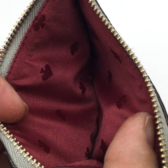 Kate Spade New York Eva Exotic Snake LZip Small Bifold Wallet - Picture 7 of 7